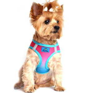 American River Choke Free Dog Harness Ombre Collection - Sugar Plum