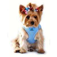 American River Solid Ultra Choke Free Dog Harness - Light Blue
