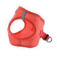 American River Solid Ultra Choke-Free Mesh Dog Harness - Coral