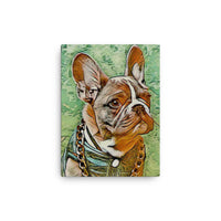 Classy Frenchie Canvas Art
