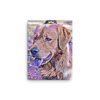 Perfect Pup Canvas Art
