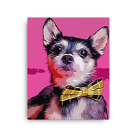 Our Cute Chihuahua Canvas Art
