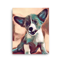 Beautiful Puppy Canvas Art
