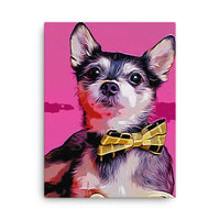 Our Cute Chihuahua Canvas Art
