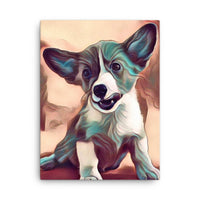 Beautiful Puppy Canvas Art
