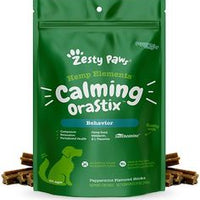 Zesty Paws Hemp Elements Calming Orastix Dog Supplement