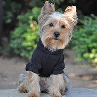 Flex-Fit Dog Hoodie Sweater- Black
