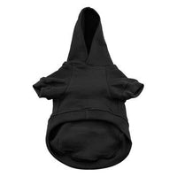 Flex-Fit Dog Hoodie Sweater- Black
