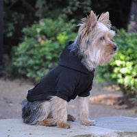 Flex-Fit Dog Hoodie Sweater- Black
