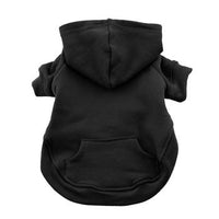 Flex-Fit Dog Hoodie Sweater- Black
