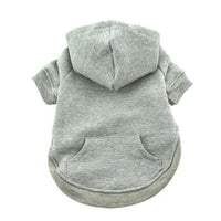 Flex-Fit Dog Hoodie Sweater - Gray
