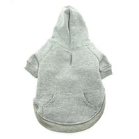 Flex-Fit Dog Hoodie Sweater - Gray
