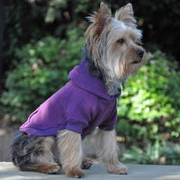 Flex-Fit Dog Hoodie Sweater - Purple
