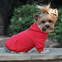 Flex-Fit Dog Hoodie Sweater - Red
