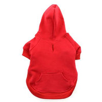 Flex-Fit Dog Hoodie Sweater - Red
