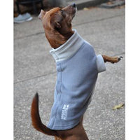 Highline Fleece Dog Coat - Two Tone Gray
