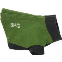 Highline Fleece Dog Coat - Two Tone Green