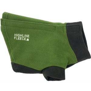 Highline Fleece Dog Coat - Two Tone Green