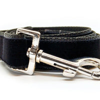 Arthur Extra Wide Dog Collar with Silver Metal Buckle