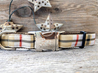 Barkley Dog Collars with Silver Metal Buckles
